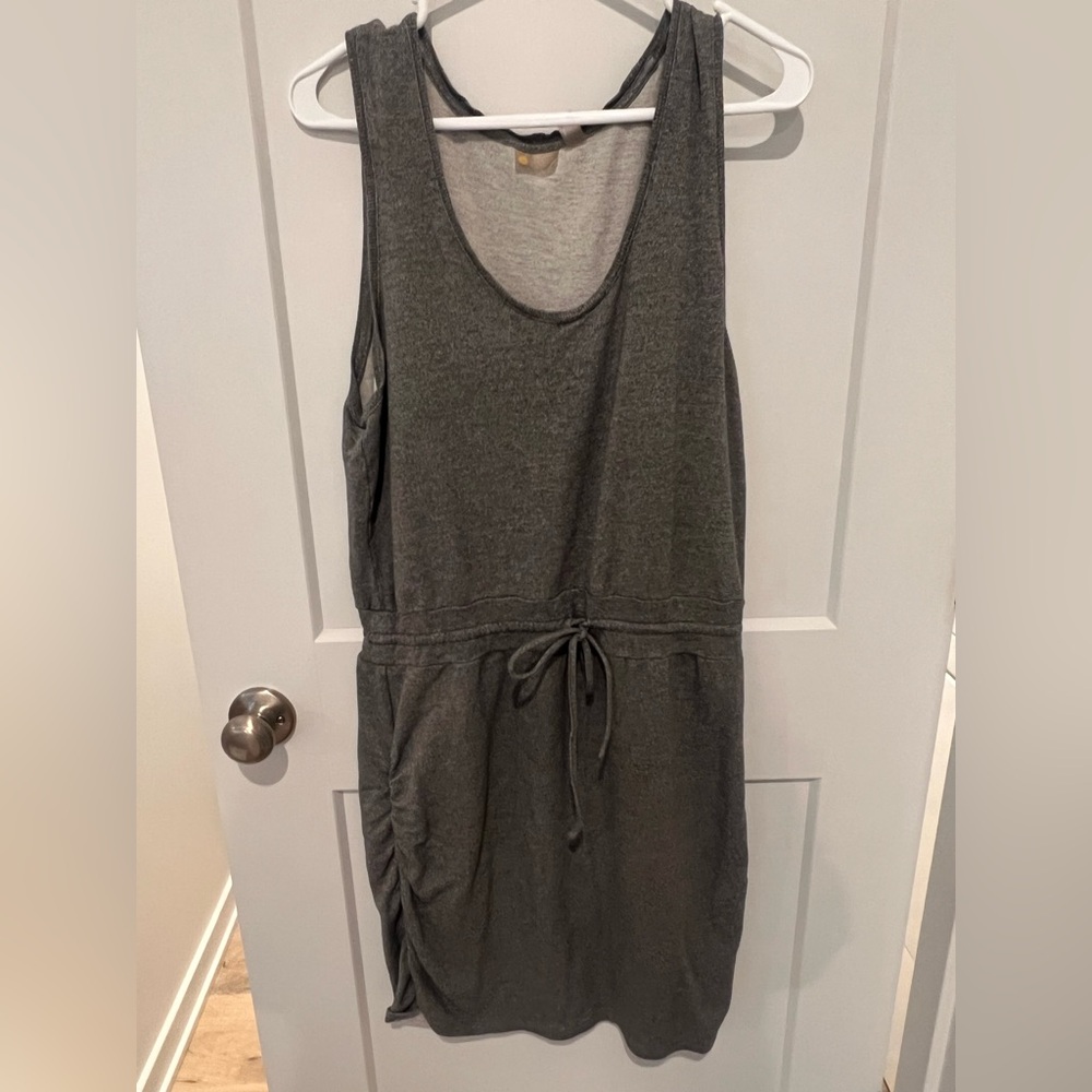 Zella Gray Sleeveless Jumpsuit